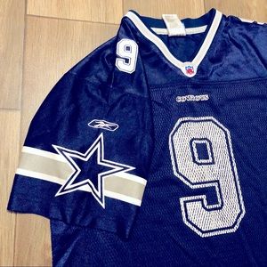 Tony Romo #9 Dallas Cowboys NFL Equipment Reebok Jersey Youth Size XL (18/20)